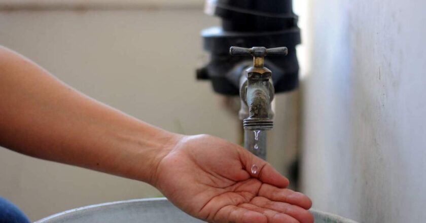 Otra vez una zona de Berisso sin agua