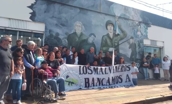 Jorge Di Pietro en el acto por Malvinas: ”Todo el pueblo tiene que defender la soberanía para que no se venda ni se entregue lo que nos corresponde”
