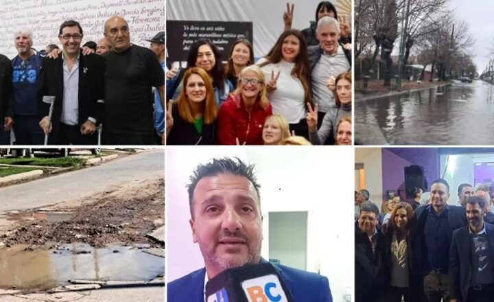 La lluvia nos tapó pero habemus coordinador libertario y habemus nuevos concejales pejotistas