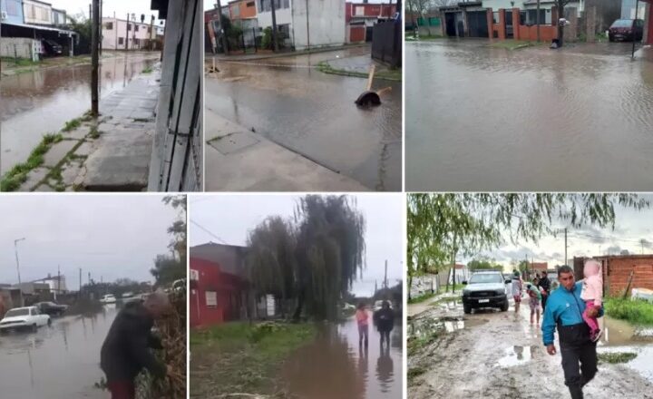 La Provincia y Berisso bajo agua