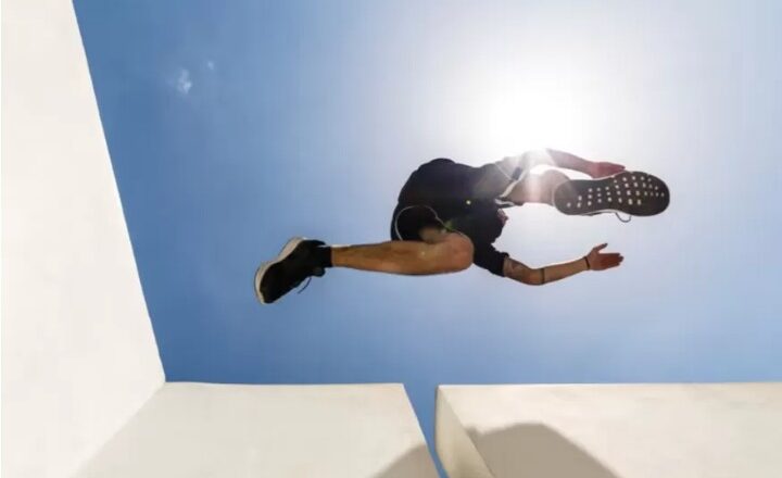 Clínica gratuita sobre parkour