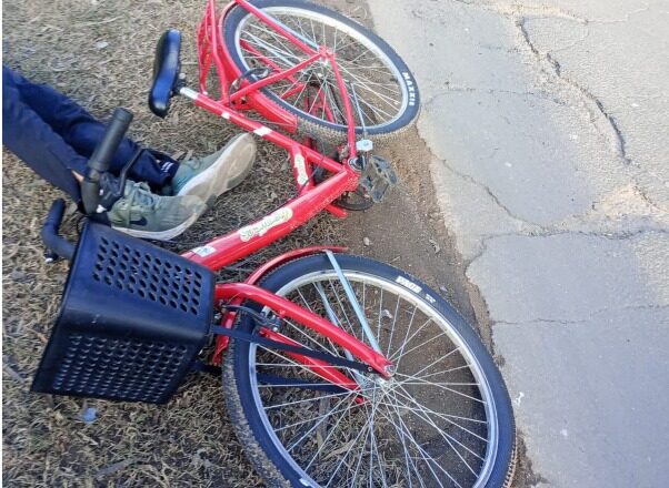 Ciclista Herido Tras Ser Rozado por un Auto que se Dio a la Fuga