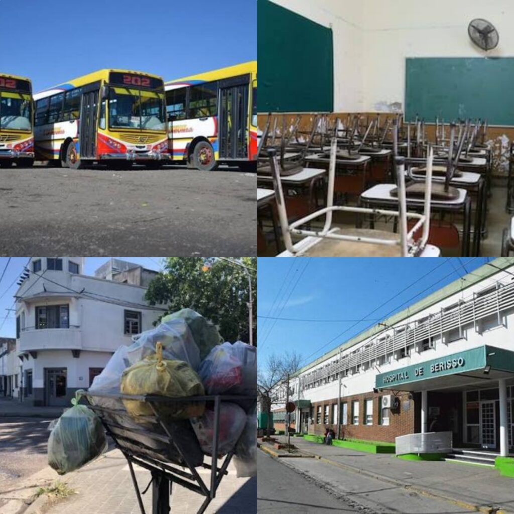 ATENCIÓN: JUEVES SIN TRANSPORTE, NI SERVICIOS ESTATALES, NI CLASES, NI ESTACIONES DE SERVICIO