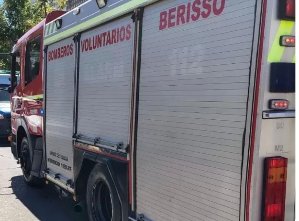 TRAGEDIA en Berisso: una anciana falleció en un incendio