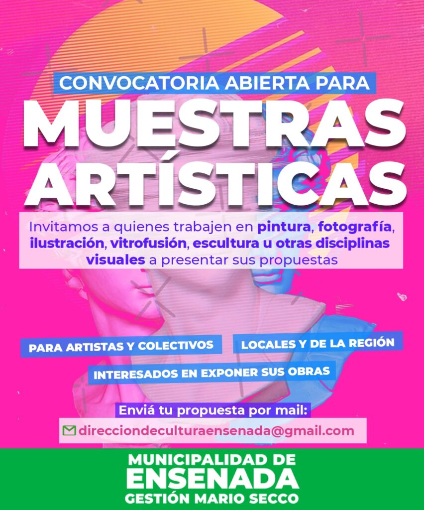 Ensenada abre sus puertas al arte: lanzan convocatoria para exposiciones locales y regionales