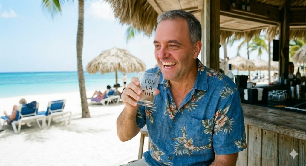 Viaje a Aruba: Adorni la «Gran Mentira» Libertaria