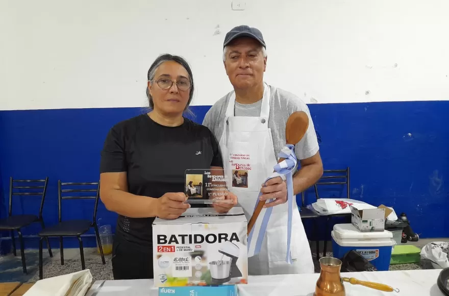 El manté armenio se quedó con el primer premio en Sabores de Berisso