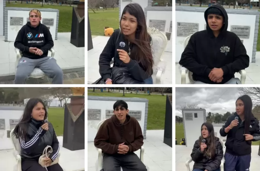 Jóvenes tomaron la palabra en el Parque Cívico: qué cambiarían y qué sueñan para Berisso