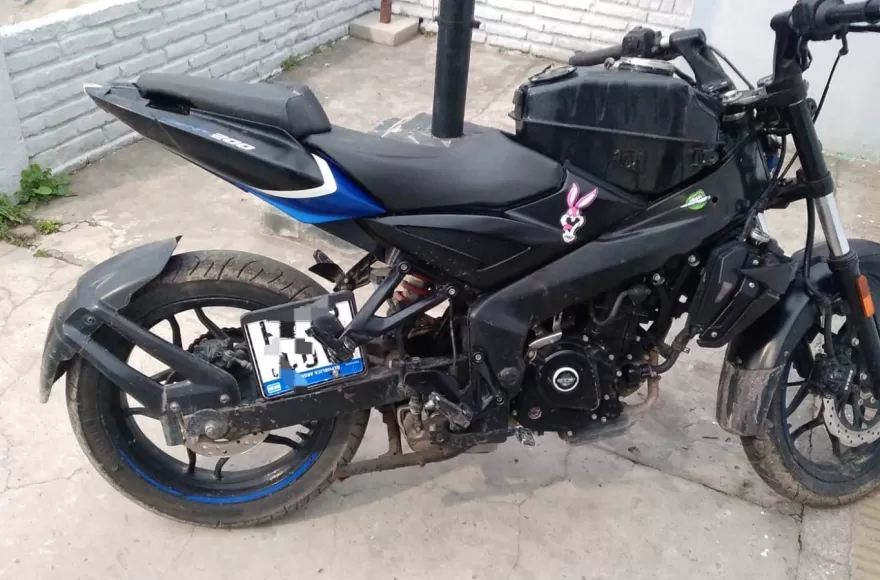 Detectaron una moto con pedido de secuestro