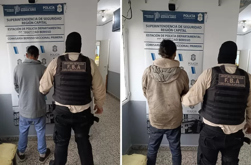 Dos detenidos en actitud sospechosa: tenían requerimientos judiciales pendientes