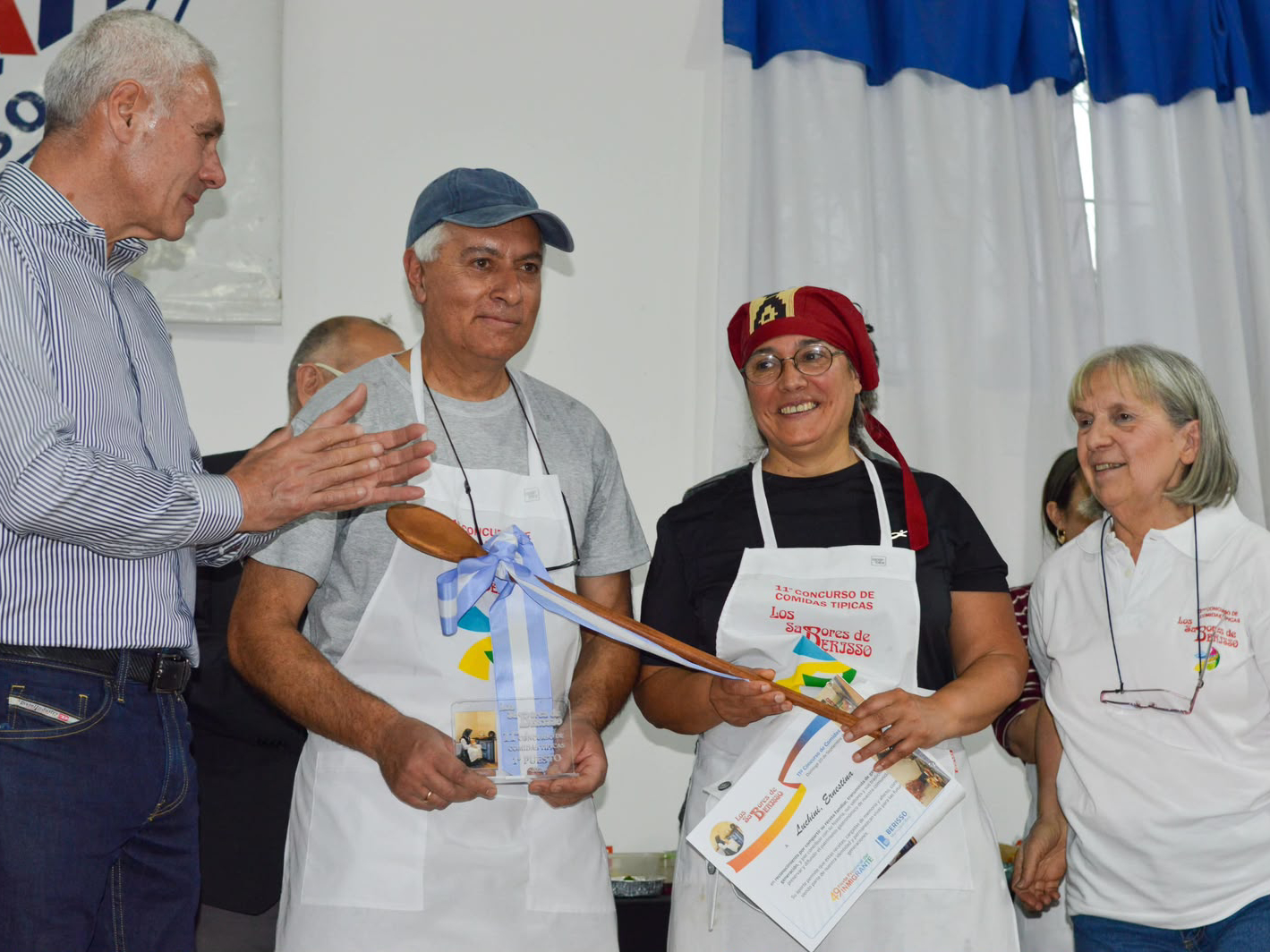 Los representantes de Armenia fueron ganadores del concurso "Los Sabores de Berisso"